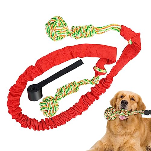 SKUDA Hunde-Schleppspielzeug | Robustes Seilspielzeug für Hunde Tauziehen,Interaktives, unzerstörbares Kauspielzeug für Hunde, aggressives Kauspielzeug für kleine, mittelgroße und große Hunde von SKUDA