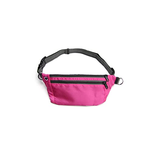 SLAHAJ Hundeleine Hundeleine zum Trainieren Jogging Training Wandern Retractable Bungee Dog Waist Leash für große Hunde Zubehör(Single Pink Bag) von SLAHAJ
