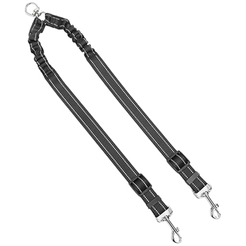 Doppelkopfhund Leine Für 2 Haustier Hochleistungs Nylon Wanderseil Mit Sicheren Metallverschlüssen Ergonomische Leitungen Für Hundeleine Freien von SLXLYH