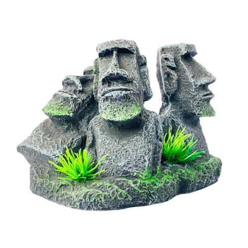 SLXLYH Einzigartige Steinstatue Für Aquarien Dekorationsharz Skulpturstatue Ornament Für Haus Und Büro Fischtank Landschaft SLXLYH Einzigartige Steinstatue Für Aquarien Dekorationsharz Skulpturstatue Ornament Für Haus Und Büro Fischtank Landschaft von SLXLYH