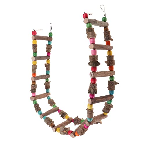 SM SunniMix Leiter Sitzstange Schaukel Spielzeug für Vogel Nymphensittiche Wellensittiche, 100 cm SM SunniMix Leiter Sitzstange Schaukel Spielzeug für Vogel Nymphensittiche Wellensittiche, 100 cm von SM SunniMix
