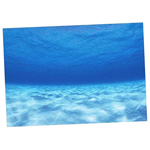SM SunniMix Aquarium Hintergrund Poster Einseitige Rückwandfolie, Unterwasser, 122 x 46 cm von SM SunniMix