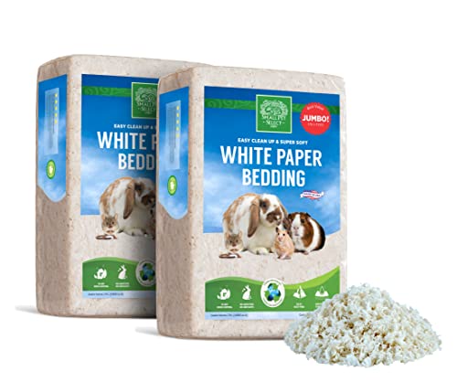 Small Pet Select - Jumbo-Bettwäsche, 356 l, Weiß, weich, ungebleicht, nachhaltig, Kaninchen, Meerschweinchen, Kleintiere Small Pet Select - Jumbo-Bettwäsche, 356 l, Weiß, weich, ungebleicht, nachhaltig, Kaninchen, Meerschweinchen, Kleintiere von SMALL PET SELECT
