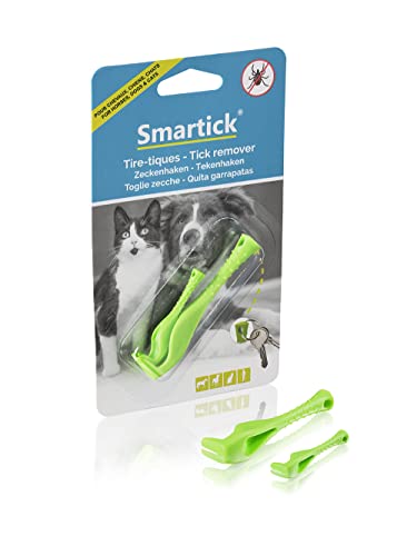 Smartick Zeckenzange grün, 2er Set groß/klein von Smartick