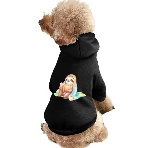 Gemütlicher Faultier-Kapuzenpullover für Hunde, Haustierkostüme, Sweatshirt für kleine, mittelgroße und große Welpen, Katzenkleidung Gemütlicher Faultier-Kapuzenpullover für Hunde, Haustierkostüme, Sweatshirt für kleine, mittelgroße und große Welpen, Katzenkleidung von SMAZDFXX