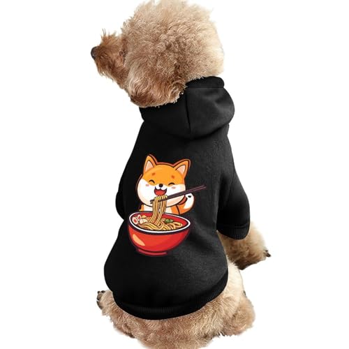 Katzen-Kapuzenpullover mit japanischen Ramen-Nudeln, lustig, für Hunde, Haustierkostüme, Sweatshirt für kleine, mittelgroße und große Welpen, Katzenkleidung Katzen-Kapuzenpullover mit japanischen Ramen-Nudeln, lustig, für Hunde, Haustierkostüme, Sweatshirt für kleine, mittelgroße und große Welpen, Katzenkleidung von SMAZDFXX