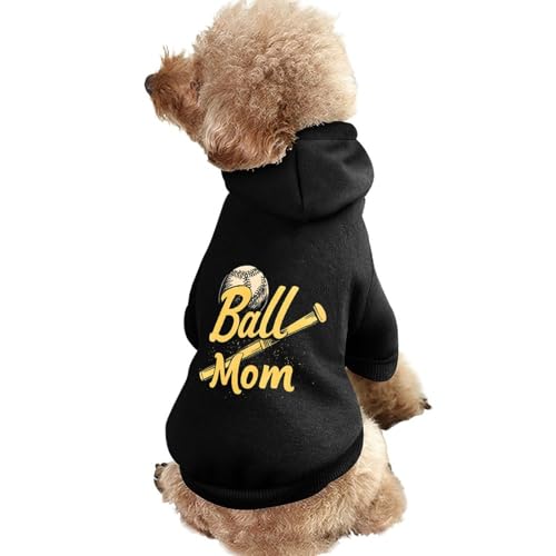 Lustige Ball-Mama, Softball, Baseball, lustiger Hunde-Kapuzenpullover, Haustierkostüme, Sweatshirt für kleine, mittelgroße und große Welpen, Katzenkleidung Lustige Ball-Mama, Softball, Baseball, lustiger Hunde-Kapuzenpullover, Haustierkostüme, Sweatshirt für kleine, mittelgroße und große Welpen, Katzenkleidung von SMAZDFXX