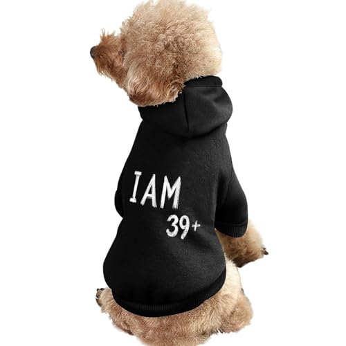 Lustiger Hunde-Kapuzenpullover zum 40. Geburtstag, Haustierkostüm, Sweatshirt für kleine, mittelgroße und große Welpen, Katzenkleidung Lustiger Hunde-Kapuzenpullover zum 40. Geburtstag, Haustierkostüm, Sweatshirt für kleine, mittelgroße und große Welpen, Katzenkleidung von SMAZDFXX