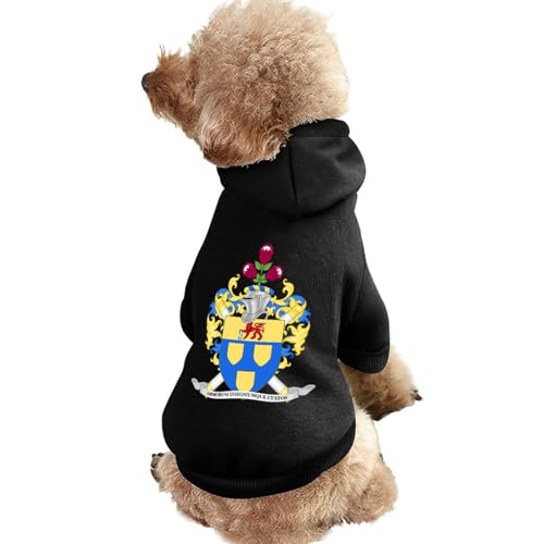 Wappen des Bureau of Heraldry, lustiger Hunde-Kapuzenpullover, Haustierkostüm, Sweatshirt für kleine, mittelgroße und große Welpen, Katzenkleidung von SMAZDFXX