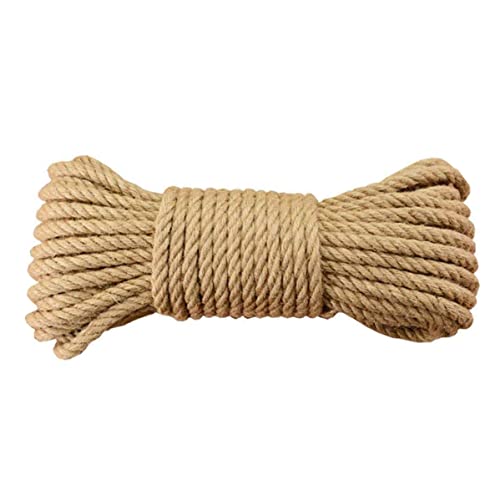 SMELEYOU Katzenkratzseil Jute Seil Strong Kitty Natural Sisal Kitten Tree Ersatzseil 10m 4mm SMELEYOU Katzenkratzseil Jute Seil Strong Kitty Natural Sisal Kitten Tree Ersatzseil 10m 4mm von SMELEYOU
