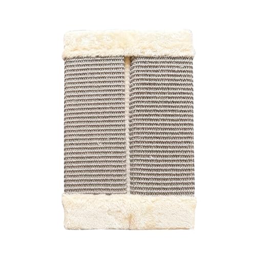 Kratzbrett für Katze, vertikale Wand, aus Pappe, Kratzbrett, robust, platzsparend, stimuliert den natürlichen Instinkt des Kratzens (39 x 24 x 3 cm) von SMELL & SMILE