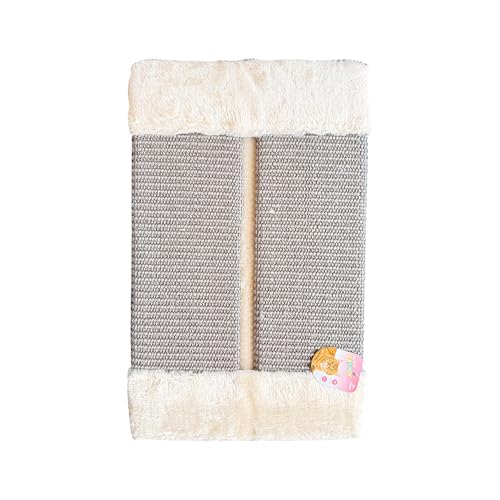 Kratzbrett für Katzen, vertikale Wand, aus Pappe, Kratzbrett, robust, platzsparend, stimuliert den natürlichen Instinkt des Kratzens (50 x 28 x 3 cm) von SMELL & SMILE