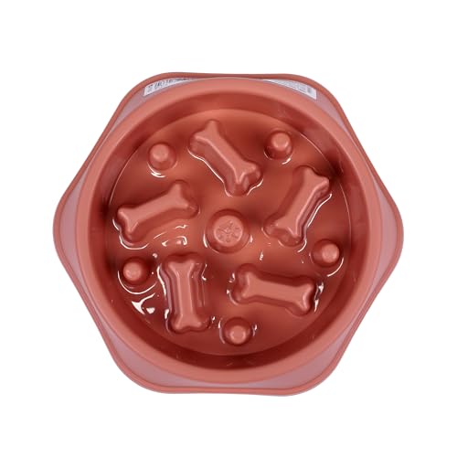 Langsamer Futternapf für Hunde und Katzen, zur Verlangsamung des Futters (Modell 6) von SMELL & SMILE
