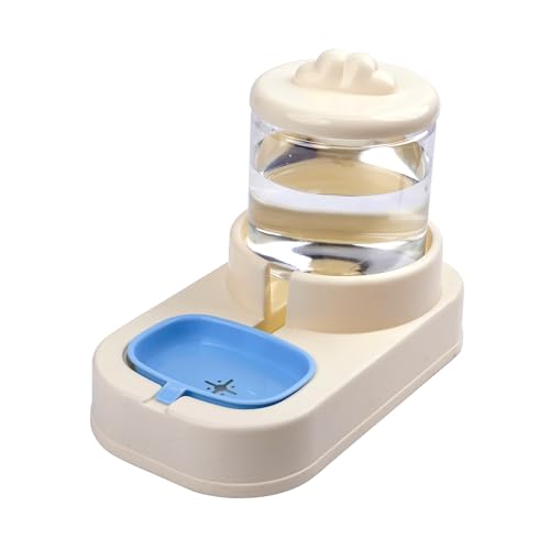 SOY3476-Automatische Tränke für Hunde, Katzen durch Schwerkraft, Wasserspender für Haustiere, 1,8 Liter (SOY3476-BLEU) von SMELL & SMILE