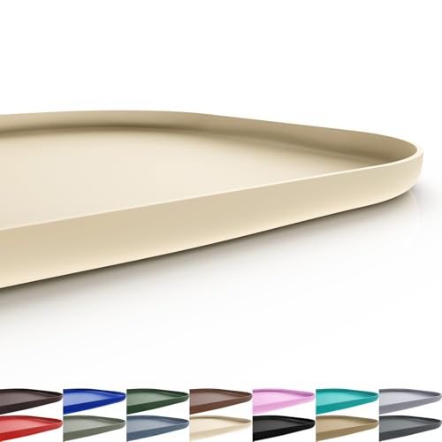 SMILOOL Silikon-Haustier-Futtermatte mit erhöhtem Rand, Futternapf-Matten für Futter und Wasser, Haustier-Tischset für Böden, wasserdicht, 55,9 x 35,6 x 2 cm, weißer Sand SMILOOL Silikon-Haustier-Futtermatte mit erhöhtem Rand, Futternapf-Matten für Futter und Wasser, Haustier-Tischset für Böden, wasserdicht, 55,9 x 35,6 x 2 cm, weißer Sand von SMILOOL