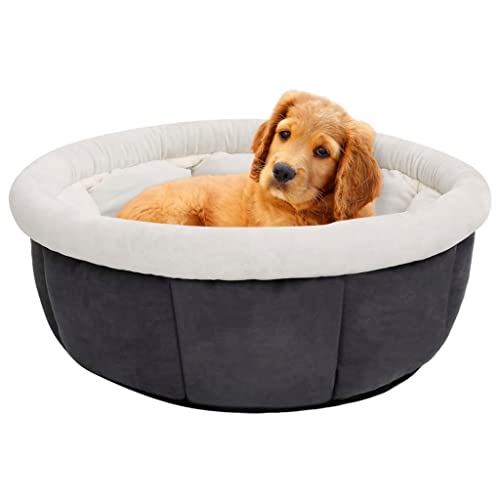 SMTSEC Hundebett 40x40x20 cm grau von SMTSEC