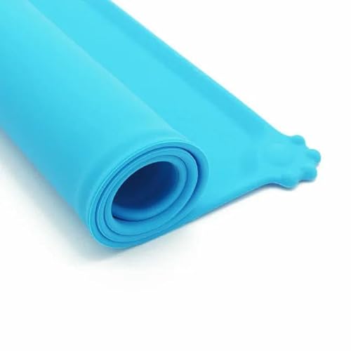 Futternapf-Matte für Haustiere, Katzen, mit hohen Lippen, Silikon, antihaftbeschichtet, wasserdicht, Futterunterlage für Hunde Futternapf-Matte für Haustiere, Katzen, mit hohen Lippen, Silikon, antihaftbeschichtet, wasserdicht, Futterunterlage für Hunde von SMYTJSYC