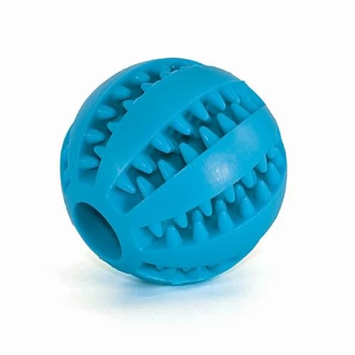 SMYTJSYC Hundespielzeug, interaktive Gummibälle, für Hunde, Welpen, Katzen, Kauspielzeug, Zahnreinigung, Hundefutterball, Dunkelblau, Größe S, 5 cm SMYTJSYC Hundespielzeug, interaktive Gummibälle, für Hunde, Welpen, Katzen, Kauspielzeug, Zahnreinigung, Hundefutterball, Dunkelblau, Größe S, 5 cm von SMYTJSYC