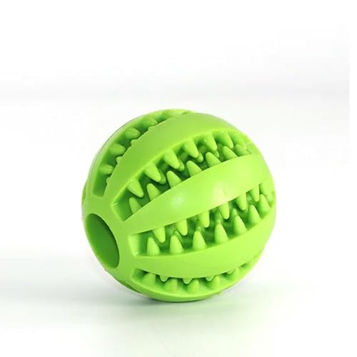 SMYTJSYC Pet Dog Toys Dog Chew Toys Tooth Cleaning Treat Ball Extra Tough Interactive Elasticity Ball For Pet - Green SMYTJSYC Pet Dog Toys Dog Chew Toys Tooth Cleaning Treat Ball Extra Tough Interactive Elasticity Ball For Pet - Green von SMYTJSYC