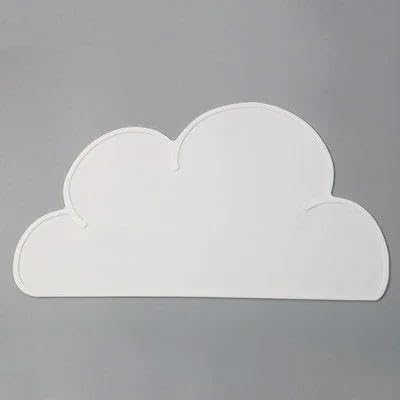 Wasserdichte Haustiermatte aus Silikon für Hunde und Katzen, Haustierfutter, Trinkmatte, weiße Wolken Wasserdichte Haustiermatte aus Silikon für Hunde und Katzen, Haustierfutter, Trinkmatte, weiße Wolken von SMYTJSYC