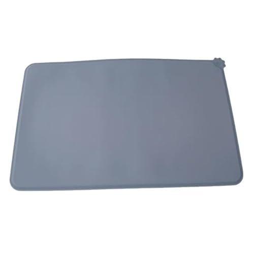 Wasserdichte Haustiermatte für Hunde und Katzen, Silikon, Haustiernapf, Trinkmatte, Platzdeckchen zum Füttern von Hunden, einfach Wasserdichte Haustiermatte für Hunde und Katzen, Silikon, Haustiernapf, Trinkmatte, Platzdeckchen zum Füttern von Hunden, einfach von SMYTJSYC
