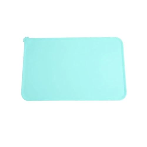 Wasserdichte Haustiermatte für Hunde und Katzen, einfarbig, Silikon, Haustiernapf, Trinkmatte Wasserdichte Haustiermatte für Hunde und Katzen, einfarbig, Silikon, Haustiernapf, Trinkmatte von SMYTJSYC