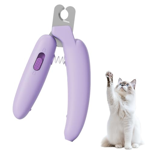 SNONESIY Katzen Krallenschneider Katzenkrallen Schneider Katzen Nagelknipser with Nail File and Splash-Proof Protection Device Professional Pet Claw Scissors für Kleine Hunde Welpen Katzen mit Datei SNONESIY Katzen Krallenschneider Katzenkrallen Schneider Katzen Nagelknipser with Nail File and Splash-Proof Protection Device Professional Pet Claw Scissors für Kleine Hunde Welpen Katzen mit Datei von SNONESIY