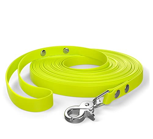 10m Schleppleine, Hundeleine, Handschlaufe, Neon-Gelb, sehr stabil, schmutz- und wasserabweisend 10m Schleppleine, Hundeleine, Handschlaufe, Neon-Gelb, sehr stabil, schmutz- und wasserabweisend von SNOOT