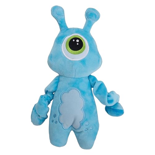 Snugarooz Luna The Alien Hundespielzeug, Plüsch, Blau von SNUG AROOZ