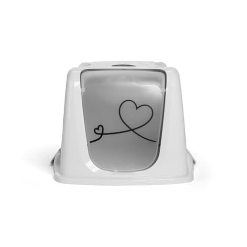 So Phresh Lovey-Dovey Katzentoilette Sichtschutz Haube Groß von SO PHRESH