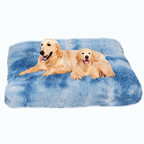 SOAI Flauschige Große Hundebett,94x63cm Langer Weiche Polsterung, Multifunktional Hundematte,Waschbar Hundekissen für Mittelgroße XXL Hunde SOAI Flauschige Große Hundebett,94x63cm Langer Weiche Polsterung, Multifunktional Hundematte,Waschbar Hundekissen für Mittelgroße XXL Hunde von SOAI