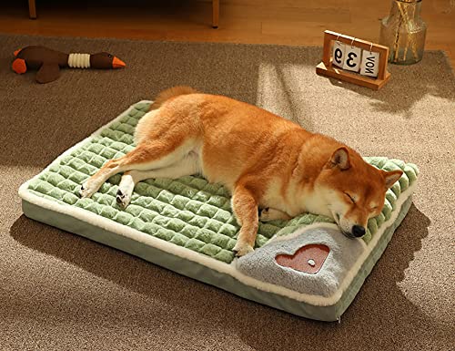 SOAI Plüsch Haustierbett, Weich und Bequem, Orthopädische Hundematte aus Memory-Schaum, Rutschfestes Hundebett mit Reißverschluss, Leicht zu Reinigen SOAI Plüsch Haustierbett, Weich und Bequem, Orthopädische Hundematte aus Memory-Schaum, Rutschfestes Hundebett mit Reißverschluss, Leicht zu Reinigen von SOAI