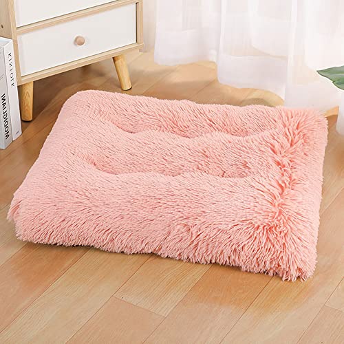 SOAI Abnehmbares und Waschbares Hundematte, Hundekissen, Mittelgroße Hundebett für Hunde, Hundekorb, Rutschhemmendes und Verschleißfestes Hundematratz, 75×50cm von SOAI
