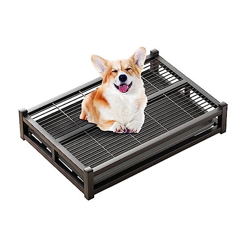 Hundetoilette, Metall, verzinktes Vierkantrohr, Hundeurinal, Trainingstoilette mit PVC-Tablett, Indoor-Corgi-Töpfchen, KOT-Katzentoilette, Haustier-Defäkation, Spezialbedarf, Haustier-Pads-Halter (SI Hundetoilette, Metall, verzinktes Vierkantrohr, Hundeurinal, Trainingstoilette mit PVC-Tablett, Indoor-Corgi-Töpfchen, KOT-Katzentoilette, Haustier-Defäkation, Spezialbedarf, Haustier-Pads-Halter (SI von SOBS