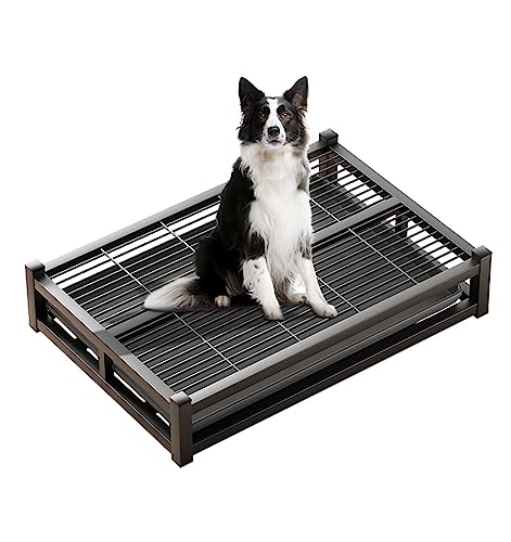 Hundetoilette, Metall, verzinktes Vierkantrohr, Hundeurinal, Trainingstoilette mit PVC-Tablett, Indoor-Corgi-Töpfchen, KOT-Katzentoilette, Haustier-Defäkation, Spezialbedarf, Haustier-Pads-Halter (SI Hundetoilette, Metall, verzinktes Vierkantrohr, Hundeurinal, Trainingstoilette mit PVC-Tablett, Indoor-Corgi-Töpfchen, KOT-Katzentoilette, Haustier-Defäkation, Spezialbedarf, Haustier-Pads-Halter (SI von SOBS