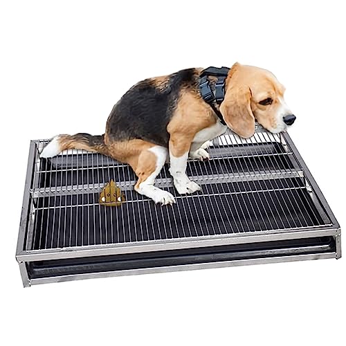 Metall-Hundetoilette, Stabiles Töpfchen-Trainingstablett, Hundetöpfchen-Tablett, Pinkel-Pad-Halter, Haustier-Katzentoilette, For Den Innen- Und Außenbereich, For Kleine, Mittelgroße Und Große Hunde, L Metall-Hundetoilette, Stabiles Töpfchen-Trainingstablett, Hundetöpfchen-Tablett, Pinkel-Pad-Halter, Haustier-Katzentoilette, For Den Innen- Und Außenbereich, For Kleine, Mittelgroße Und Große Hunde, L von SOBS