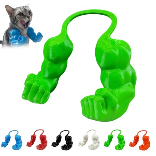 Katzenmuskelarm,Funny Cat with Muscular Arms,cat Muscle Arm,3D-gedruckte Mit Muskeln Muskel Kostüm Für Katzen,Neuheit Arm Katzen Outfit Interaktives Spielzeug Für Party Requisiten-A von SOCLING