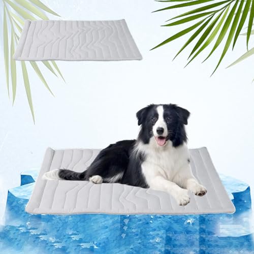 SOCLING Pfotenfrost Matte,pfotenchill - Die Innovative Kühlmatte Für Hunde,nordseepfote Kühlmatte,Schütze Deinen Hund Vor Einem Hitzschlag, Ideal Für Zu Hause, Auf Reisen Und Im Auto-150 * 101cm SOCLING Pfotenfrost Matte,pfotenchill - Die Innovative Kühlmatte Für Hunde,nordseepfote Kühlmatte,Schütze Deinen Hund Vor Einem Hitzschlag, Ideal Für Zu Hause, Auf Reisen Und Im Auto-150 * 101cm von SOCLING