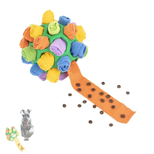 SOCLING Schnüffelball Für Hunde, Futterball Für Hunde, Intelligenzspielzeug Für Hunde, Larimuer Schnüffelball Für Hunde,hundespielzeug Schnüffelball,tragbarer Haustier Snuffle Ball Toy von SOCLING
