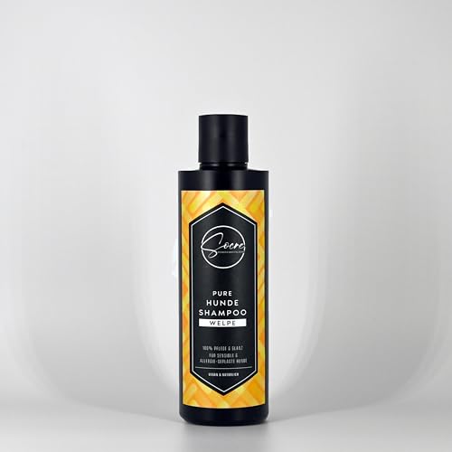 SOCRE Hunde-Shampoo Pure Puppy - vegan & natürlich - besonders sanft & pflegend - speziell für Sensible & allergie-geplagte Welpen von SOCRE