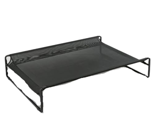 Hundekorb Hundebett Katzenbett Hundesofa Erhöhtes Hundebett für große Hunde, ohne Schrauben, stabiler Rahmen und langlebiges, unterstützendes, recycelbares Netz Hundekörbchen Haustierbett ( Color : A von SOCUY