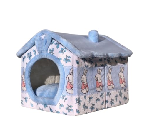 Hundekorb Hundebett Katzenbett Hundesofa Haustierbett, Faltbar, Tragbar, Für Drinnen Und Draußen, Haustierbetten, Hängematte Für Katzen Und Kleine Mittelgroße Hunde Hundekörbchen Haustierbett ( Color von SOCUY