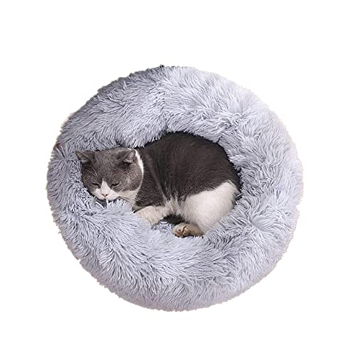 Hundekorb Hundebett Katzenbett Hundesofa Kunstpelz-Hundebett, Katzenbett, Haustierbett, Donut-Kuscheltier, Rundes Kätzchenbett Für Hunde Mit Flauschigem, Bequemem Plüsch-Zwingerkissen Hundekörbchen Ha Hundekorb Hundebett Katzenbett Hundesofa Kunstpelz-Hundebett, Katzenbett, Haustierbett, Donut-Kuscheltier, Rundes Kätzchenbett Für Hunde Mit Flauschigem, Bequemem Plüsch-Zwingerkissen Hundekörbchen Ha von SOCUY