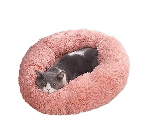 Hundekorb Hundebett Katzenbett Hundesofa Kunstpelz-Hundebett, Katzenbett, Haustierbett, Donut-Kuscheltier, Rundes Kätzchenbett Für Hunde Mit Flauschigem, Bequemem Plüsch-Zwingerkissen Hundekörbchen Ha Hundekorb Hundebett Katzenbett Hundesofa Kunstpelz-Hundebett, Katzenbett, Haustierbett, Donut-Kuscheltier, Rundes Kätzchenbett Für Hunde Mit Flauschigem, Bequemem Plüsch-Zwingerkissen Hundekörbchen Ha von SOCUY