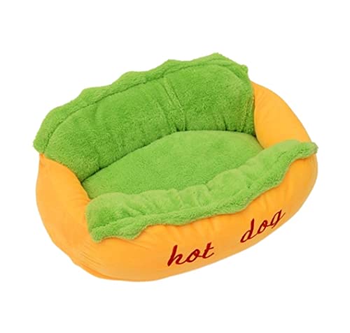 Hundekorb Hundebett Katzenbett Hundesofa Plüsch-Haustierbett, Süßes Hot-Dog, Weiches Haustiernest, Katze, Kätzchen, Welpen, Höhlenbett, Winter, Warm, Schlafen, Spielen, Ruhebett, Waschbare Matte Hunde Hundekorb Hundebett Katzenbett Hundesofa Plüsch-Haustierbett, Süßes Hot-Dog, Weiches Haustiernest, Katze, Kätzchen, Welpen, Höhlenbett, Winter, Warm, Schlafen, Spielen, Ruhebett, Waschbare Matte Hunde von SOCUY
