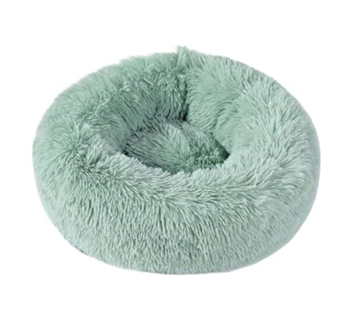 Hundekorb Hundebett Katzenbett Hundesofa Weiches Haustierbett, Anti-Angst, beruhigendes Hunde- und Katzenbett, wärmend, gemütliches, weiches Donut-Hundebett, Plüsch-Haustierbett Hundekörbchen Haustier Hundekorb Hundebett Katzenbett Hundesofa Weiches Haustierbett, Anti-Angst, beruhigendes Hunde- und Katzenbett, wärmend, gemütliches, weiches Donut-Hundebett, Plüsch-Haustierbett Hundekörbchen Haustier von SOCUY