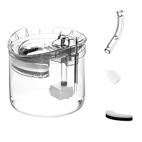 Automatische Futterautomaten 2L automatischer Katzen-Trinkbrunnen mit Wasserhahn Hundewasserspender transparente Trinker for Katzen Haustier-Tränkeschüssel Filterzuführung für Hunde und Katzen(Standar Automatische Futterautomaten 2L automatischer Katzen-Trinkbrunnen mit Wasserhahn Hundewasserspender transparente Trinker for Katzen Haustier-Tränkeschüssel Filterzuführung für Hunde und Katzen(Standar von SOFTTO