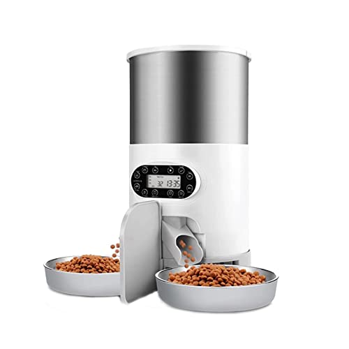 Automatische Futterautomaten Smart APP Pet Feeder Katzen- und Hundefutter Automatischer Spender Edelstahlnapf Katzen und Hunde mit Aufzeichnung des Fütterungszeitpunkts für Hunde und Katzen(APP Contro Automatische Futterautomaten Smart APP Pet Feeder Katzen- und Hundefutter Automatischer Spender Edelstahlnapf Katzen und Hunde mit Aufzeichnung des Fütterungszeitpunkts für Hunde und Katzen(APP Contro von SOFTTO