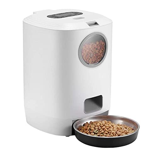 SOFTTO Automatische Futterautomaten 4,5 L Automatische Tiernahrung Feeder for Hund Katze Lebensmittel Behälter Edelstahl Schüssel Smart Dispenser Hunde Feeder Produkt Liefert für Hunde und Katzen SOFTTO Automatische Futterautomaten 4,5 L Automatische Tiernahrung Feeder for Hund Katze Lebensmittel Behälter Edelstahl Schüssel Smart Dispenser Hunde Feeder Produkt Liefert für Hunde und Katzen von SOFTTO