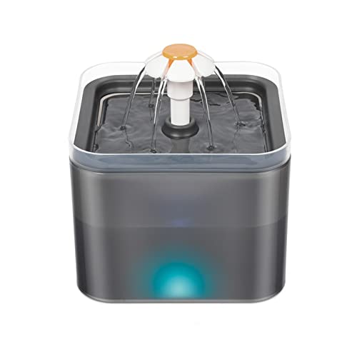 SOFTTO Automatischer Futterspender, 3,5 l, intelligenter automatischer Futternapf, Futterspender, Sprachaufzeichnung, Timer und 2 l Haustier-Bewässerung, Trinkbrunnen für Hunde und Katzen, Grau SOFTTO Automatischer Futterspender, 3,5 l, intelligenter automatischer Futternapf, Futterspender, Sprachaufzeichnung, Timer und 2 l Haustier-Bewässerung, Trinkbrunnen für Hunde und Katzen, Grau von SOFTTO